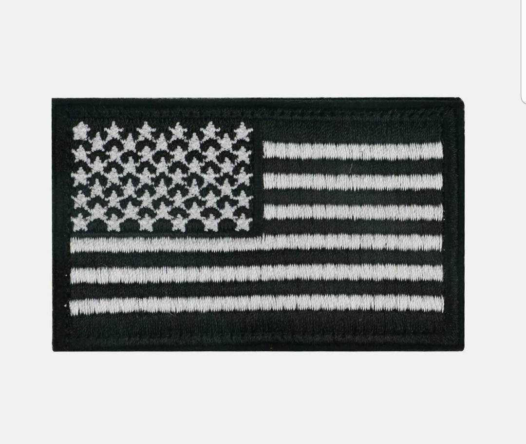 Pack of 12 US Flag Tactical Patch American USA Hook & Loop Army Military Uniform Patches