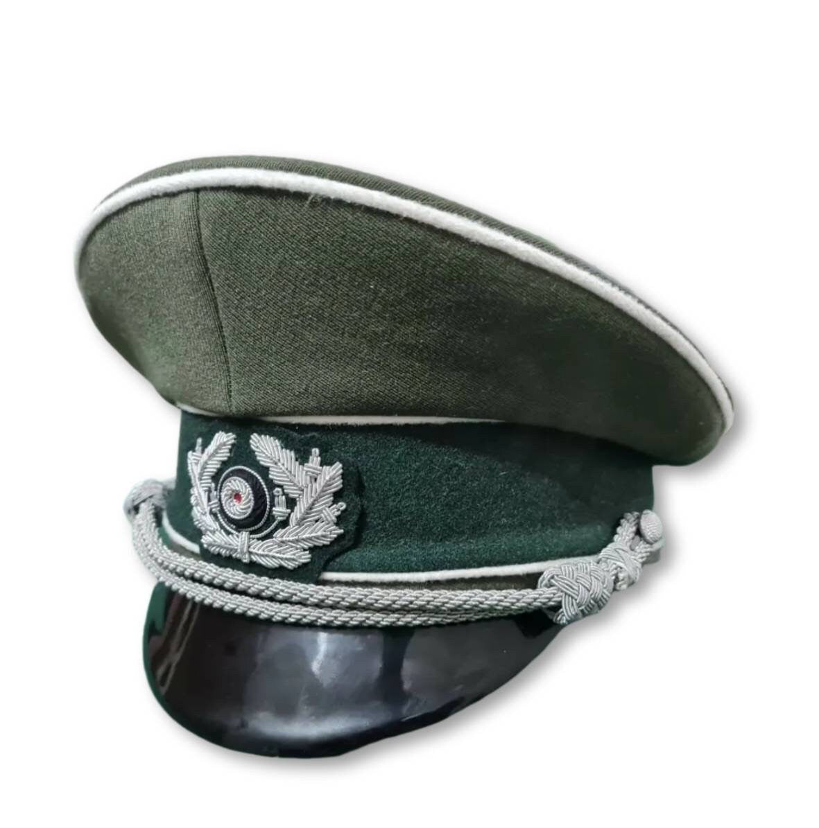 WW2 German Forrestry Army Military Generals Officers Wool Crusher Visor Hat Cap