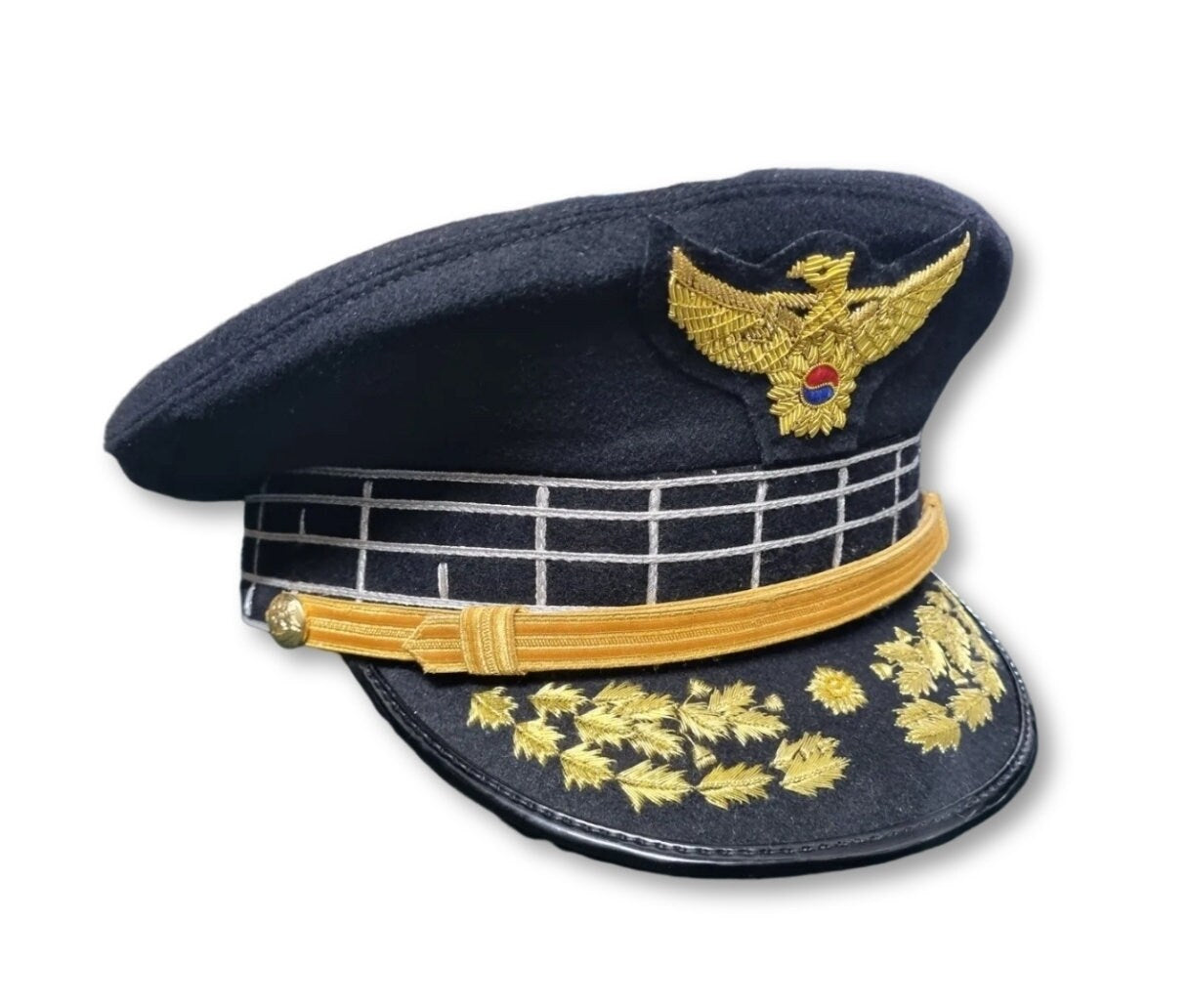 South Korea Police General Hat Cap Hand Made Hand Embroidered All Sizes