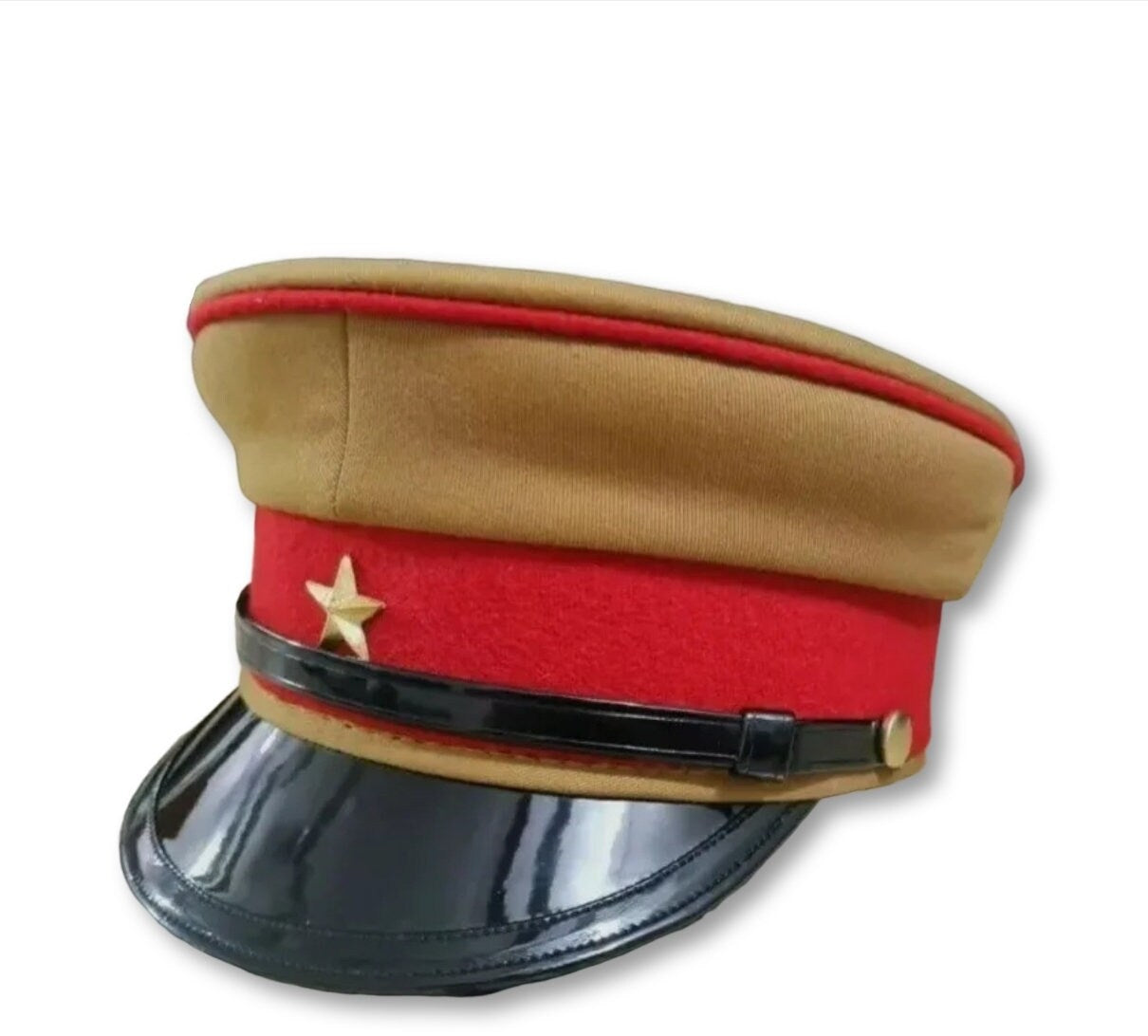 WW2 IJA Imperial Japanese Army Officer Uniform Peaked Visor Hat Cap Nakata 59