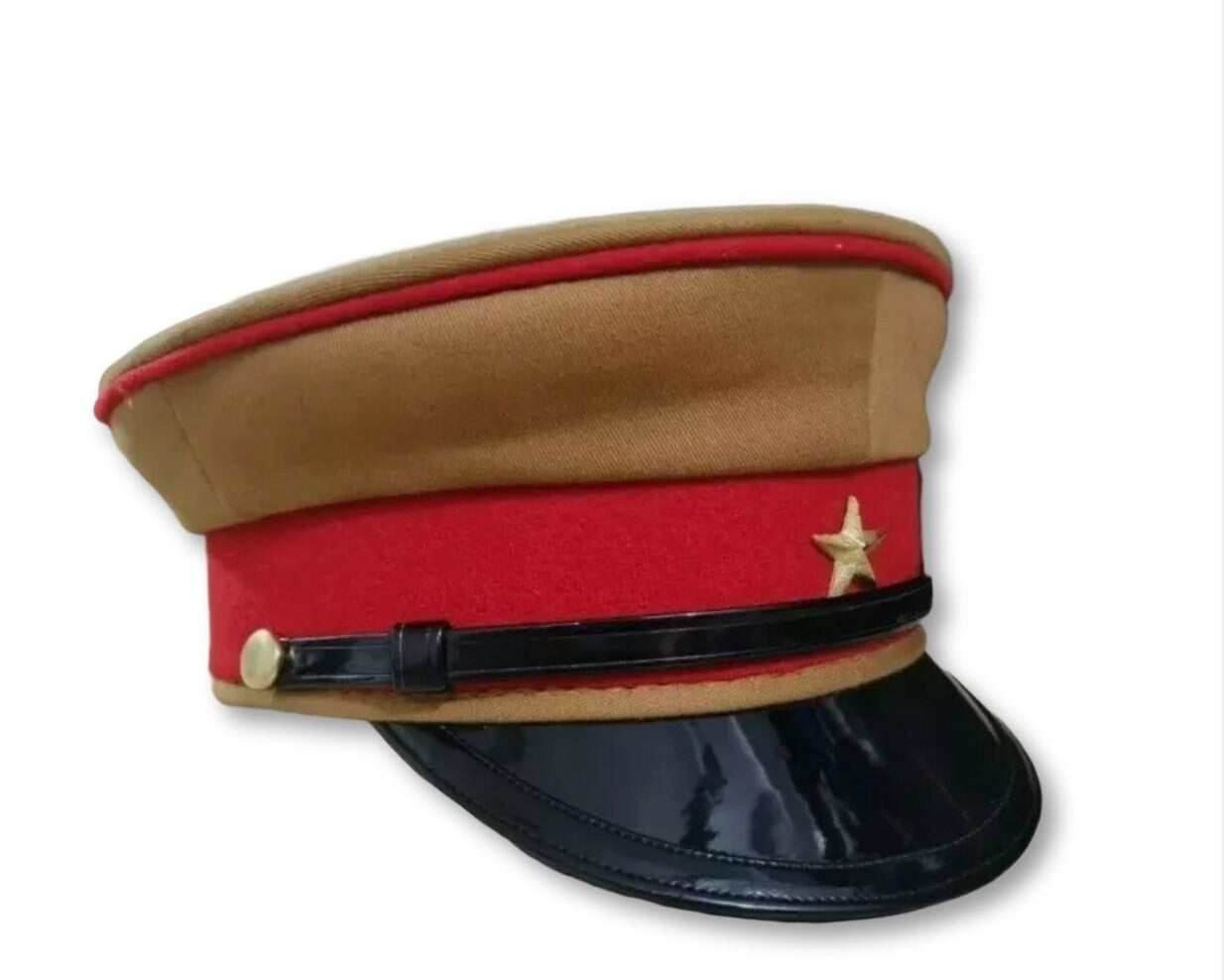 WW2 IJA Imperial Japanese Army Officer Uniform Peaked Visor Hat Cap Nakata 59