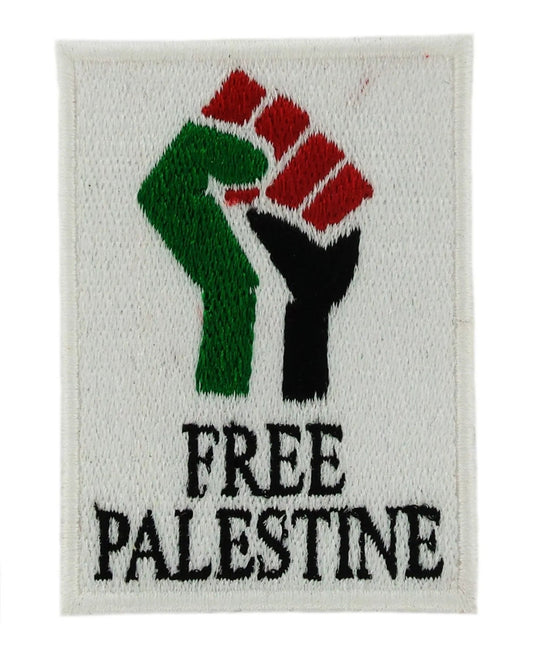 100 Pcs Wholesale Free Palestine Embroidered Patches 2"x3" iron-on