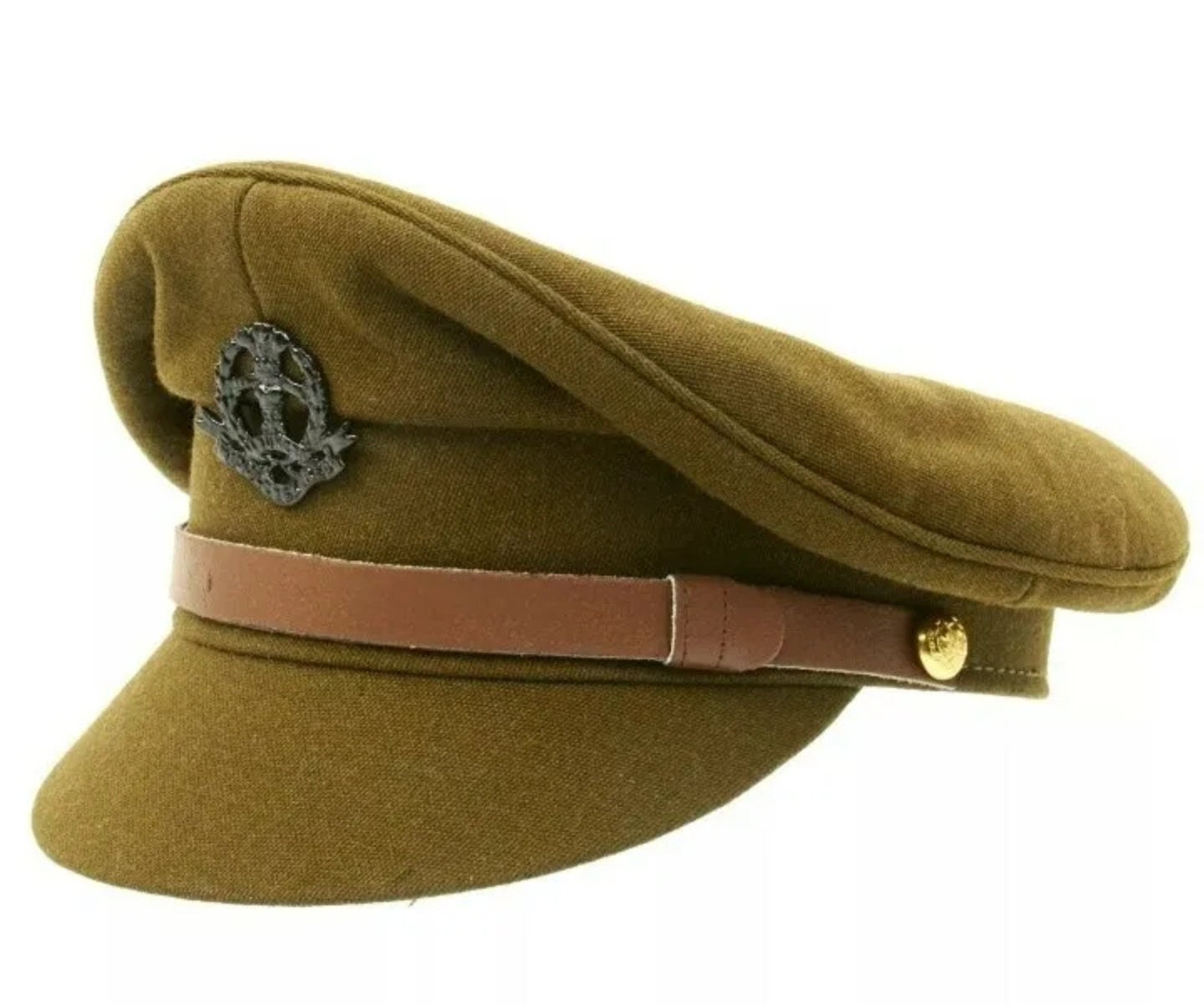 British WWII Officer Peaked Visor Cap Reproduction