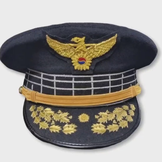 South Korea Police General  Hat Cap Hand Made Hand Embroidered  All Sizes