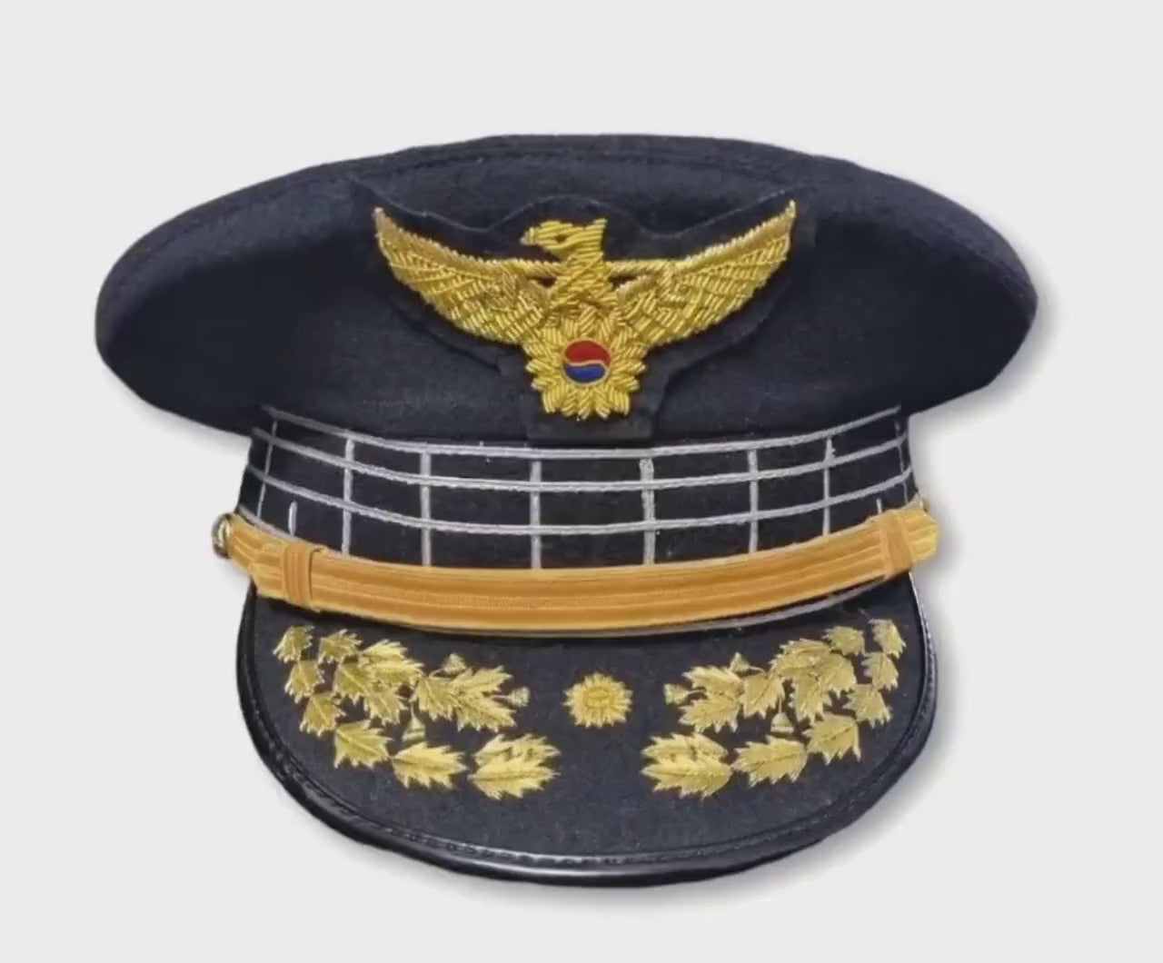 South Korea Police General  Hat Cap Hand Made Hand Embroidered  All Sizes